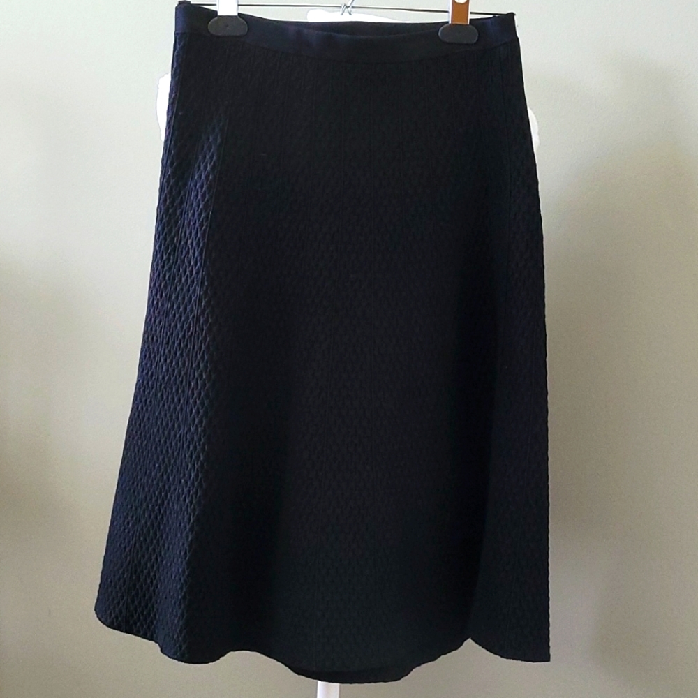 Cabi black print skirt